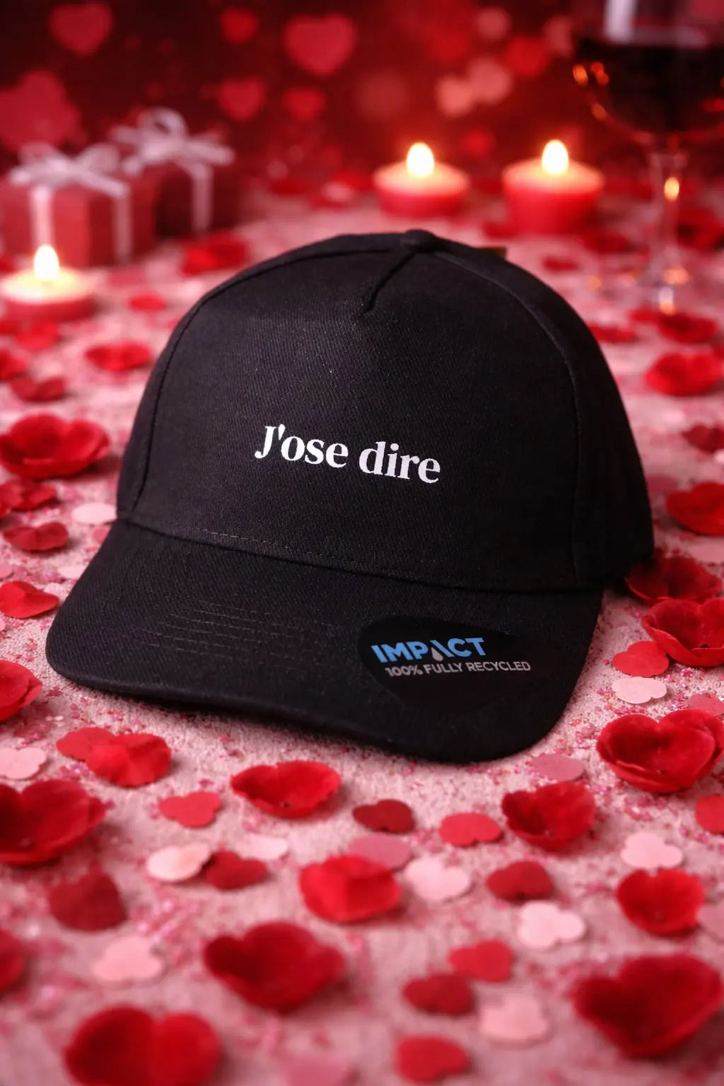 Casquette noir J'ose dire