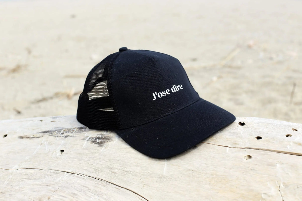 Casquette Trucker noir J'ose dire