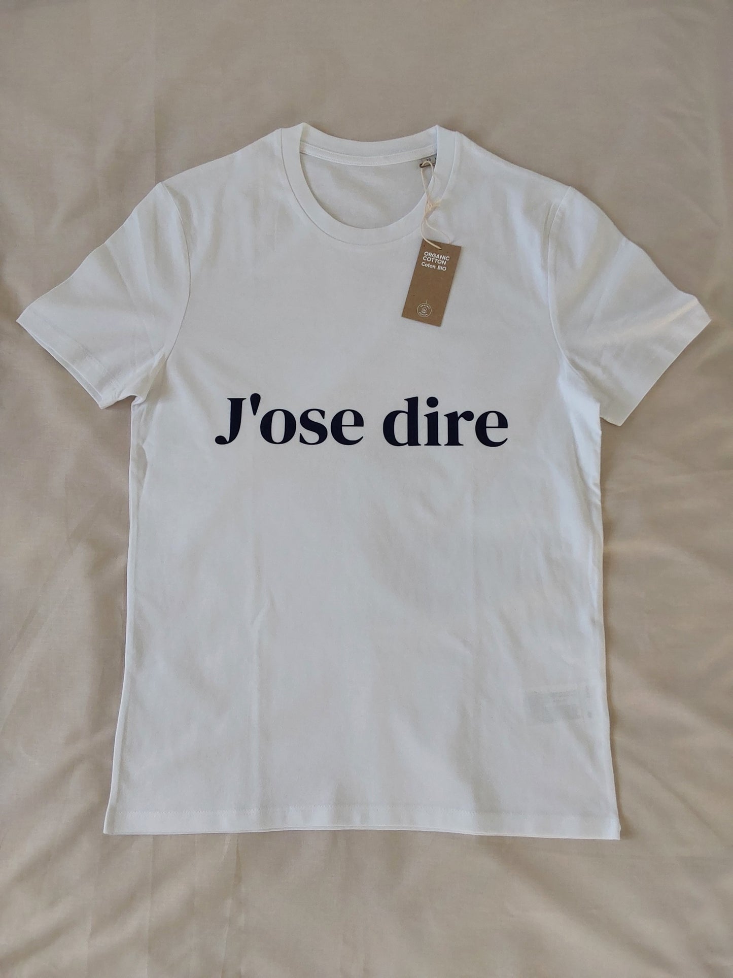 T-shirt unisexe épais blanc