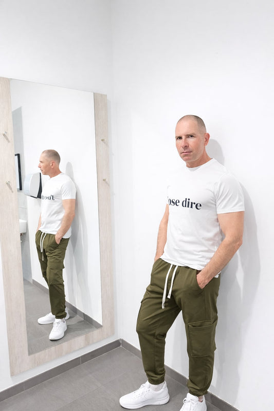 T-shirt unisexe épais blanc