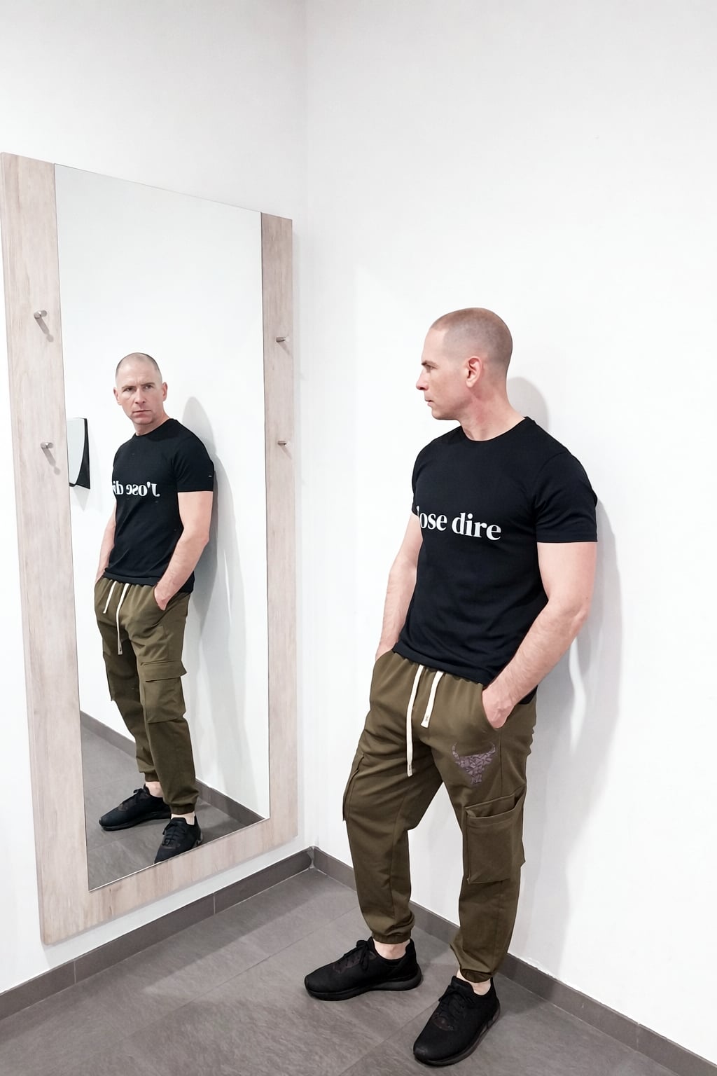 T-shirt unisexe épais noir