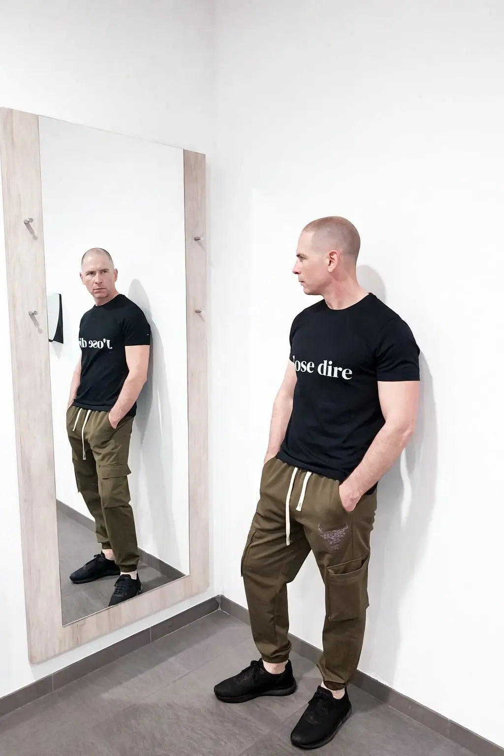 T-shirt unisexe épais noir J'ose dire