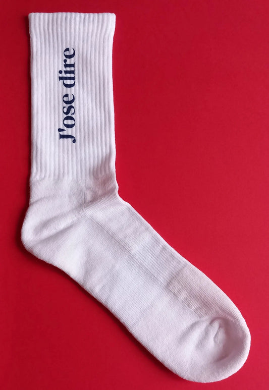 Chaussettes de tennis J'ose dire